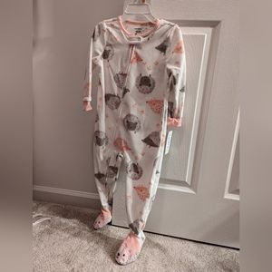 Carter's fleece onesie pajama